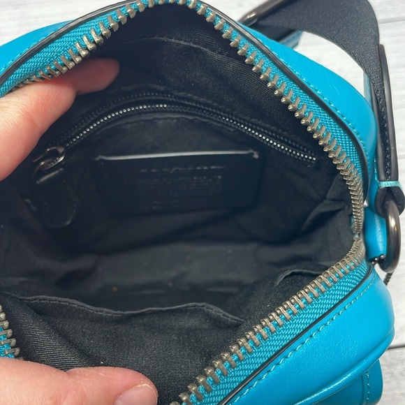 Coach Heritage Crossbody in Vivid Turquoise G4 - Picture 7 of 10